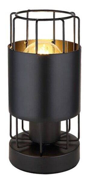Veioza Dimitri, 1xE27, H:21 cm, metal negru